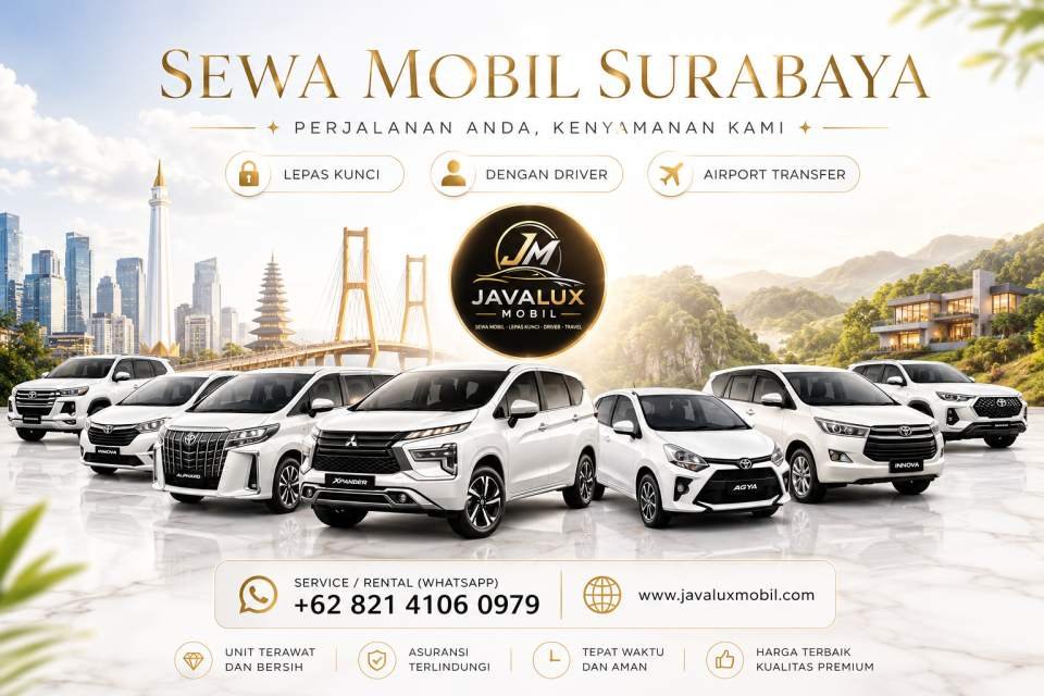 Sewa Mobil Surabaya | Harian, Mingguan, Bulanan